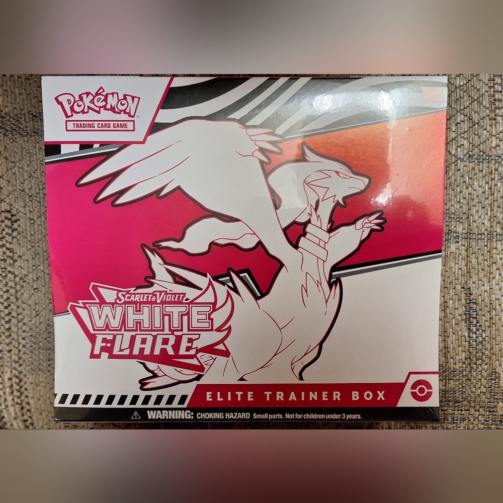 Pokémon Scarlet & Violet White Flare EBT (Elite Trainer Box) Unopened